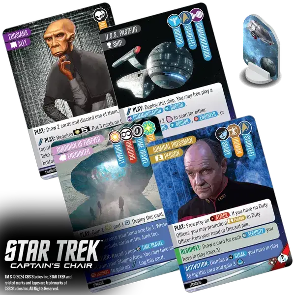Star Trek: Captain’s Chair (EN) - WizKids - Board Games