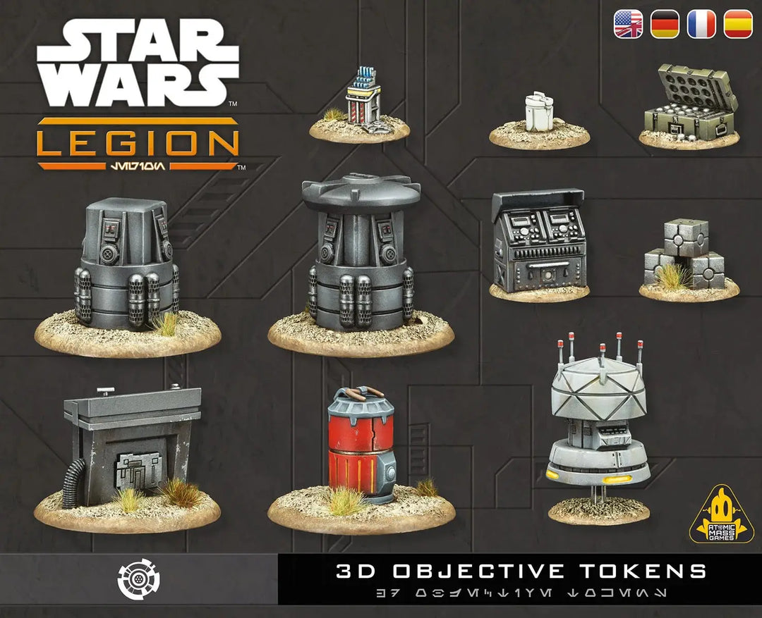 Star Wars: Legion - 3D Objective Tokens - Atomic Mass Games - Miniature Games
