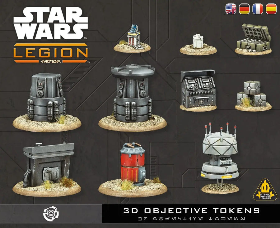 Star Wars: Legion - 3D Objective Tokens - Atomic Mass Games - Miniature Games