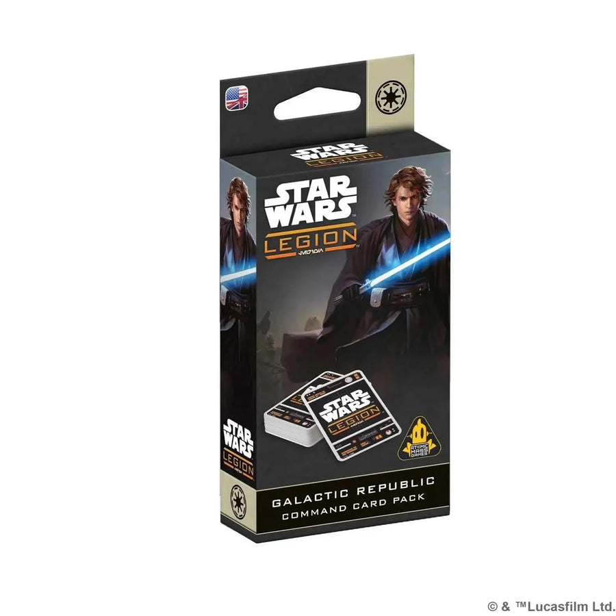 Star Wars: Legion Card Pack Command Galactic Republic (EN) Atomic Mass Games Miniature Games