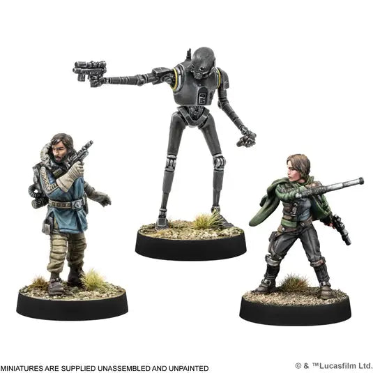 Star Wars: Legion - Cassian Andor Jyn Erso & K-2SO (EN/DE/ES/FR) - Atomic Mass Games - Miniature Games