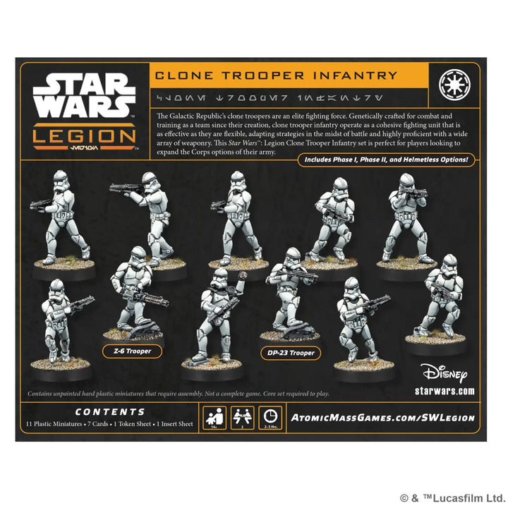 Star Wars: Legion - Clone Trooper Infantry (EN/DE/ES/FR) - Atomic Mass Games - Miniature Games