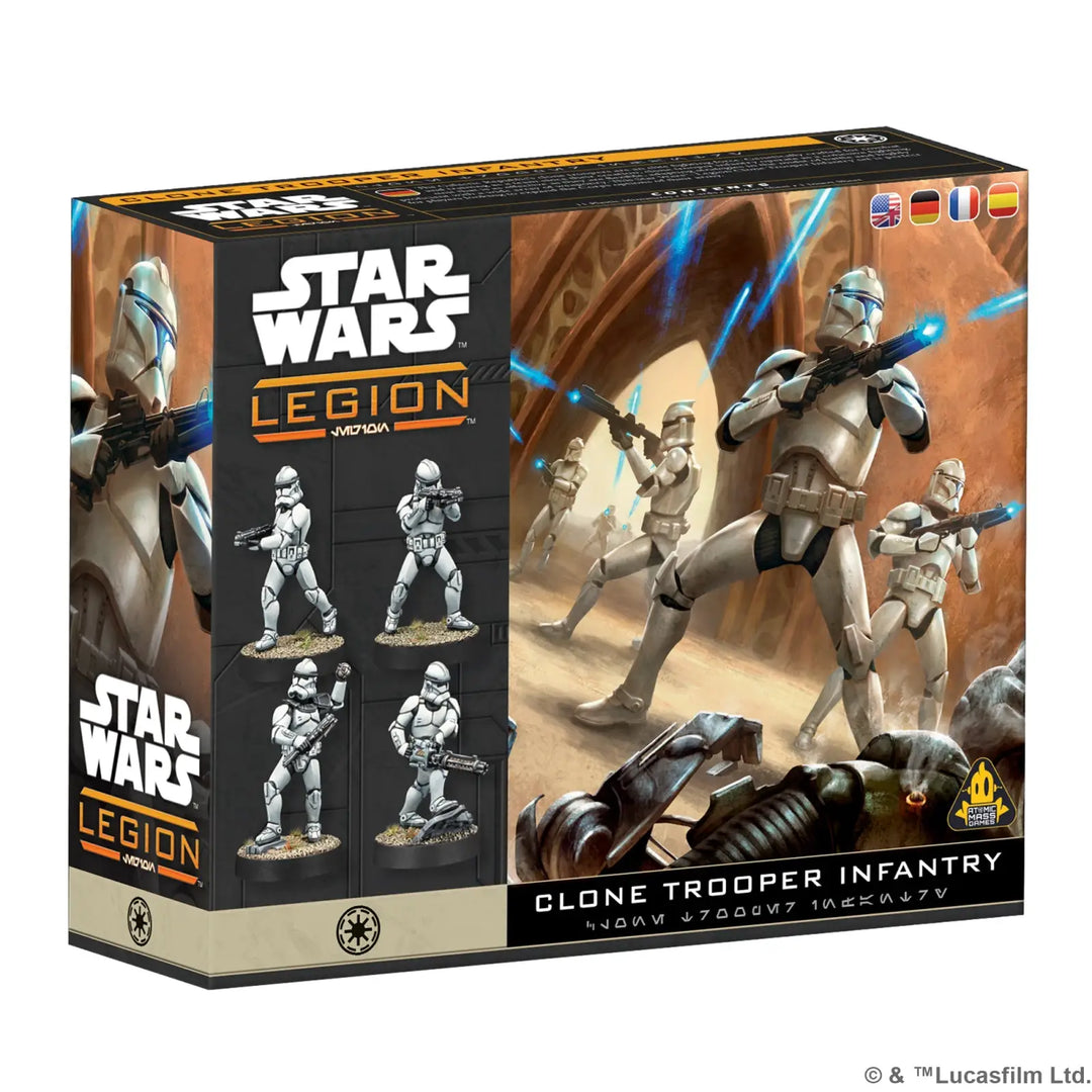 Star Wars: Legion - Clone Trooper Infantry (EN/DE/ES/FR) - Atomic Mass Games - Miniature Games