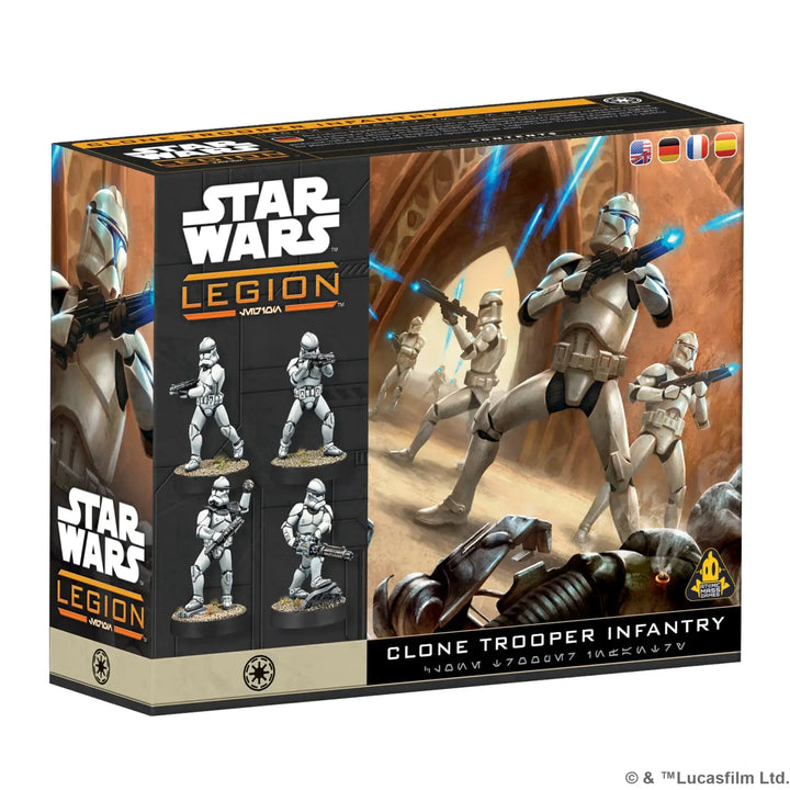 Star Wars: Legion - Clone Trooper Infantry (EN/DE/ES/FR) - Atomic Mass Games - Miniature Games