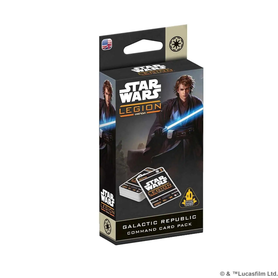 Star Wars: Legion - Command Card Pack - Galactic Republic (FR) - Atomic Mass Games - Miniature Games