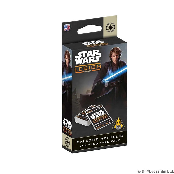 Star Wars: Legion - Command Card Pack - Galactic Republic (FR) - Atomic Mass Games - Miniature Games