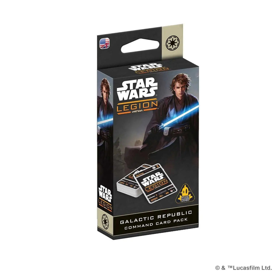 Star Wars: Legion - Command Card Pack - Galactic Republic (FR) - Atomic Mass Games - Miniature Games
