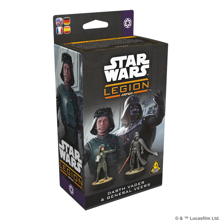 Star Wars: Legion - Darth Vader & General Veers (EN/DE/ES/FR) - Atomic Mass Games - Miniature Games