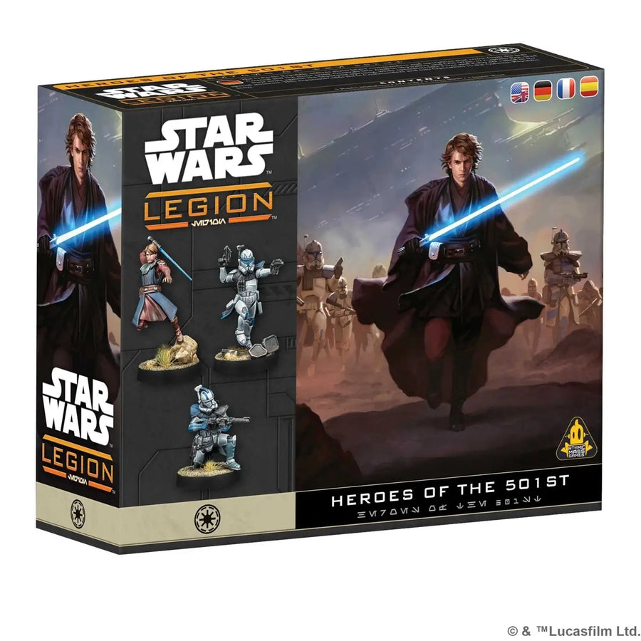 Star Wars: Legion - Heroes of the 501st (EN/DE/ES/FR) - Atomic Mass Games - Miniature Games