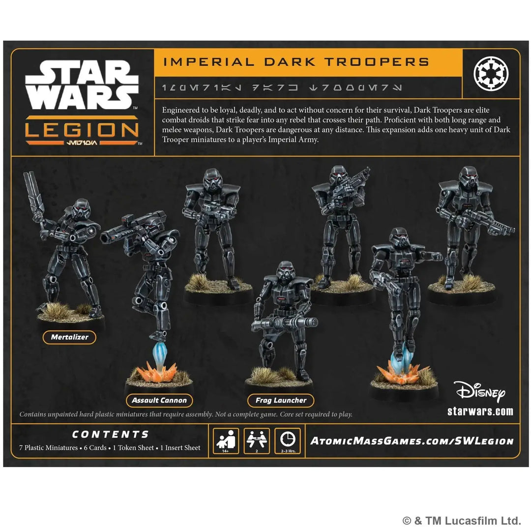 Star Wars: Legion - Imperial Dark Troopers (EN/DE/ES/FR) - Atomic Mass Games - Miniature Games
