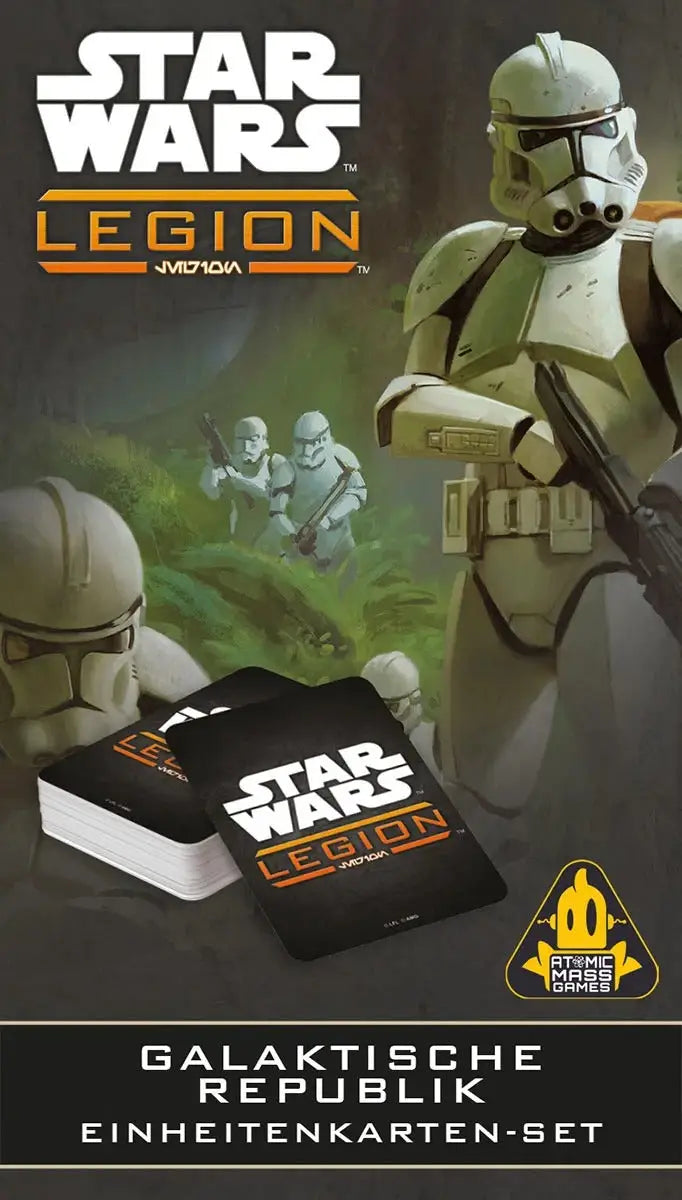 Star Wars: Legion - Kartenset - Einheiten - Galaktische Republik (DE) - Atomic Mass Games - Miniature Games