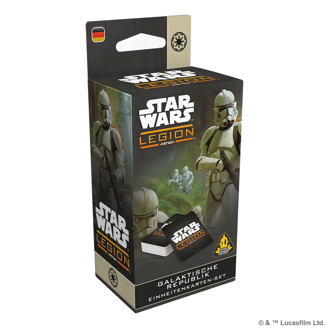 Star Wars: Legion - Kartenset - Einheiten - Galaktische Republik (DE) - Atomic Mass Games - Miniature Games