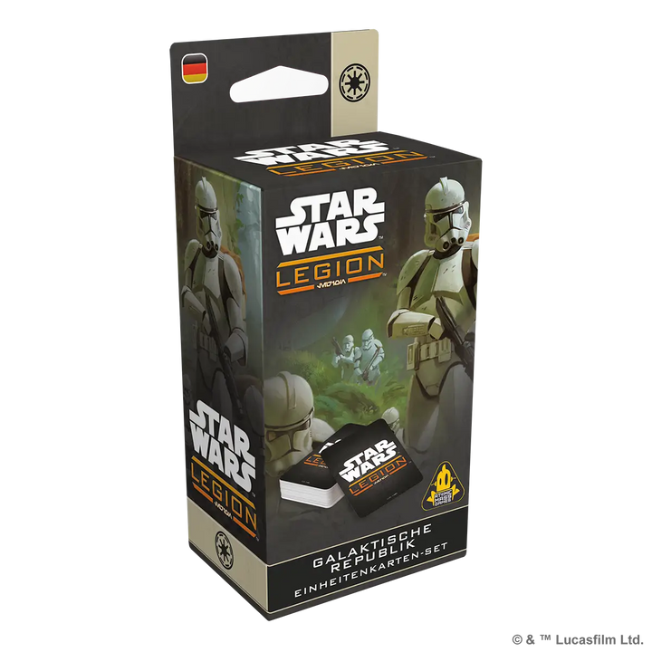 Star Wars: Legion - Kartenset - Einheiten - Galaktische Republik (DE) - Atomic Mass Games - Miniature Games