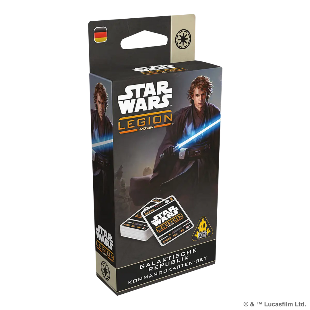 Star Wars: Legion - Kartenset - Kommando - Galaktische Republik (DE) - Atomic Mass Games - Miniature Games