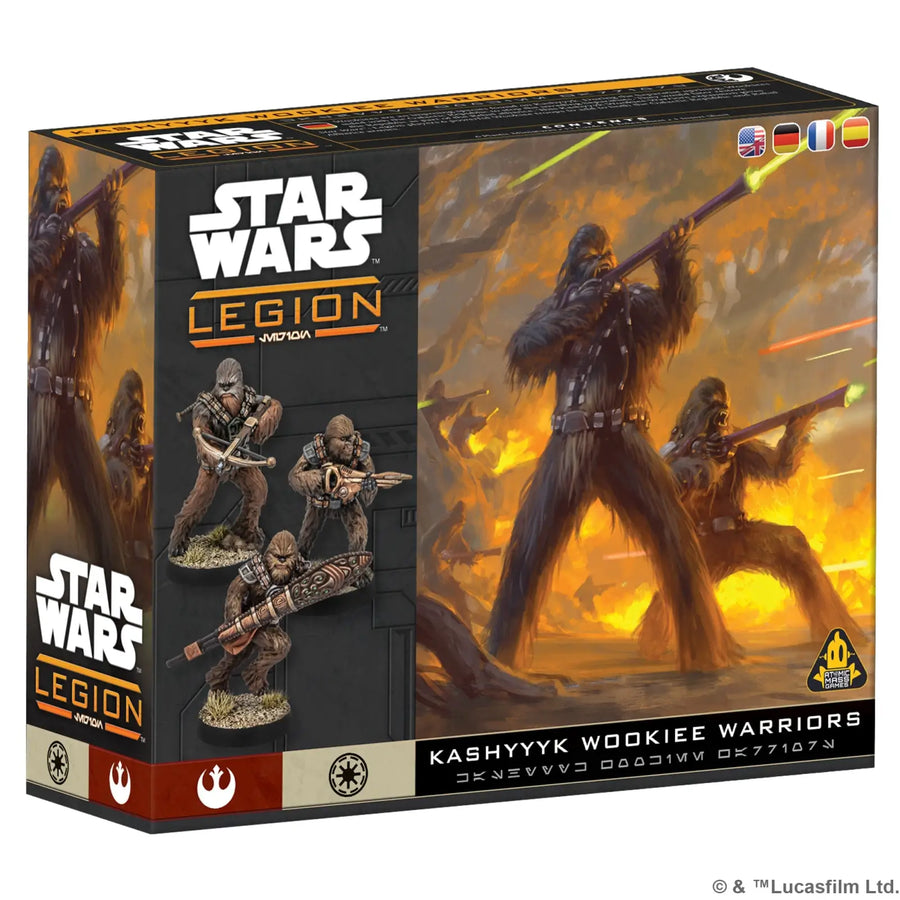 Star Wars: Legion - Kashyyyk Wookiee Warriors (EN/DE/ES/FR) - Atomic Mass Games - Miniature Games