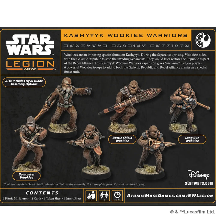 Star Wars: Legion - Kashyyyk Wookiee Warriors (EN/DE/ES/FR) - Atomic Mass Games - Miniature Games