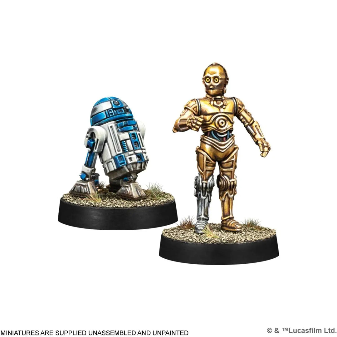Star Wars: Legion - R2-D2 & C3PO (EN/DE/ES/FR) - Atomic Mass Games - Miniature Games
