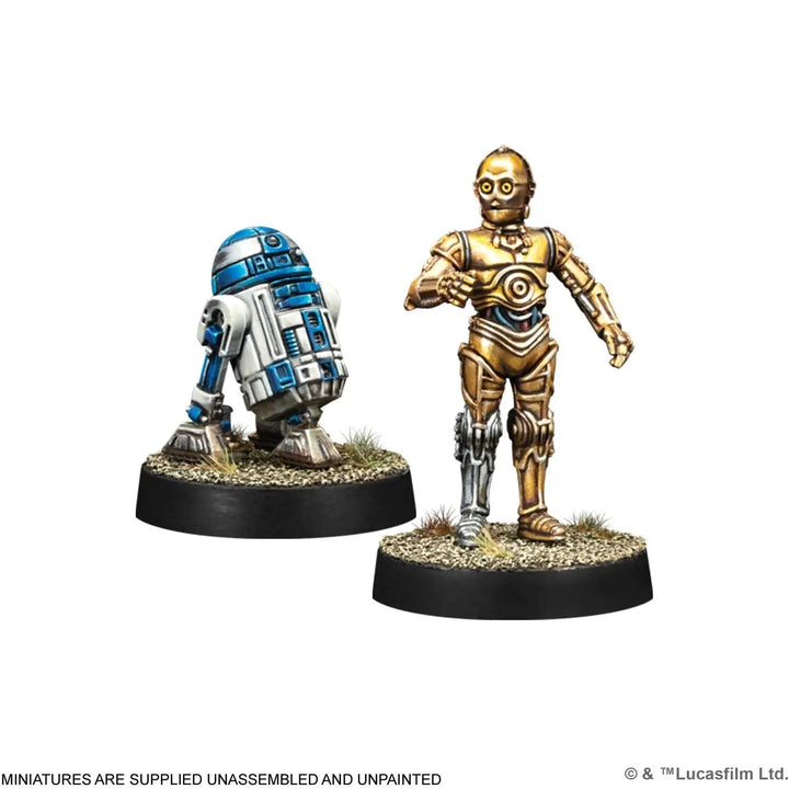 Star Wars: Legion - R2-D2 & C3PO (EN/DE/ES/FR) - Atomic Mass Games - Miniature Games