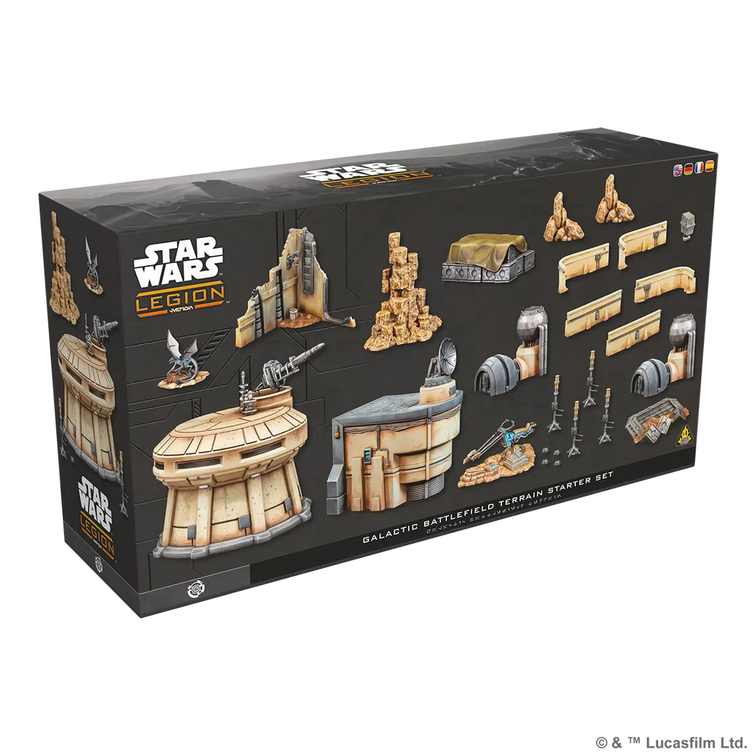 Star Wars: Legion - Terrain Starter Set - Galactic Battlefield - Atomic Mass Games - Miniature Games