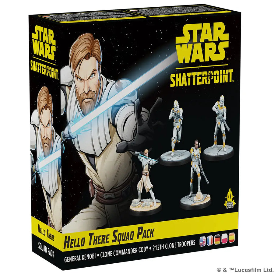 Star Wars: Shatterpoint - General Kenobi Squad (EN/DE/FR/SP) - Atomic Mass Games - Miniature Games