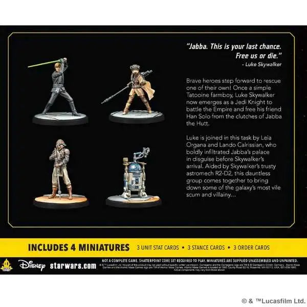 Star Wars: Shatterpoint - Jedi Luke Skywalker Squad (EN/DE/FR/SP) - Atomic Mass Games - Miniature Games