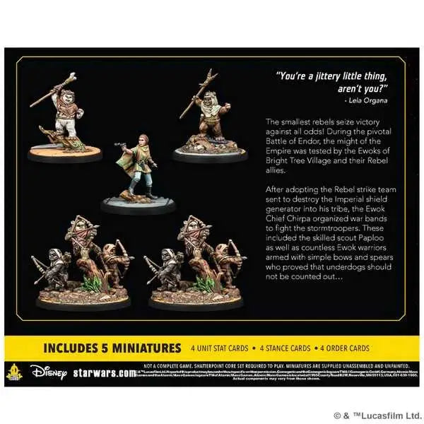 Star Wars: Shatterpoint - Leia and Ewoks Squad (EN/DE/FR/SP) - Atomic Mass Games - Miniature Games