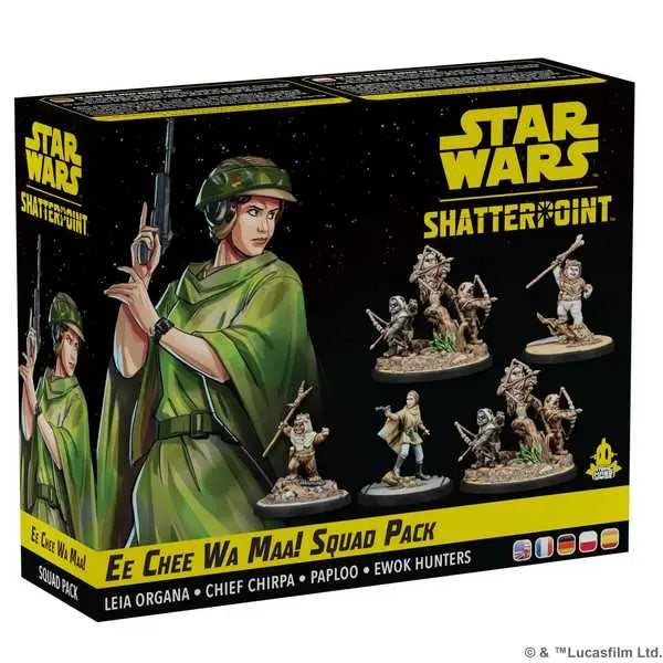 Star Wars: Shatterpoint - Leia and Ewoks Squad (EN/DE/FR/SP) - Atomic Mass Games - Miniature Games