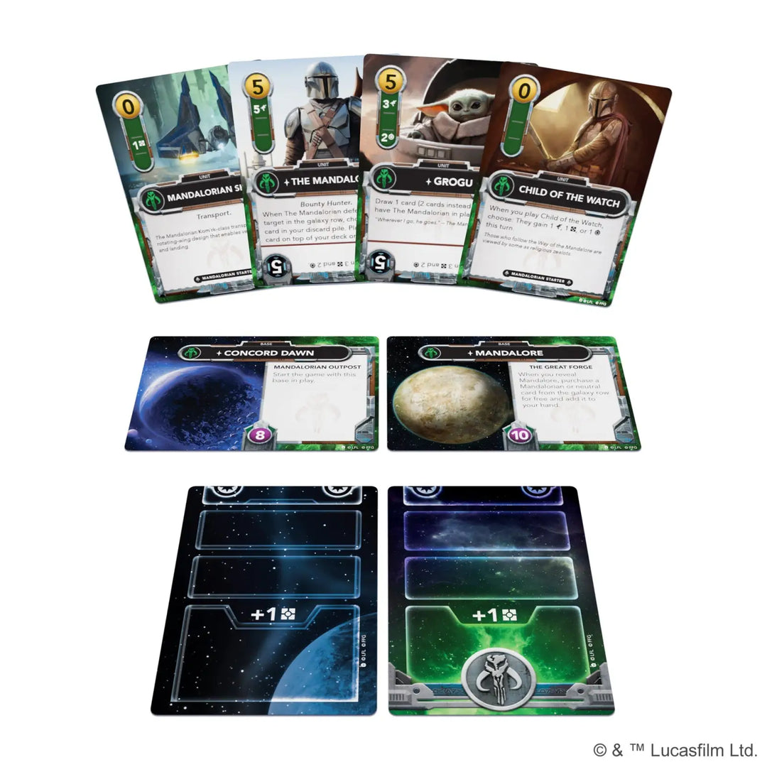 Star Wars: The Deckbuilding Game - Factionpack - Mandalorian (EN) - Fantasy Flight Games - Board Games