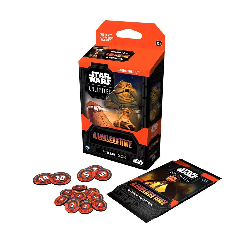 Star Wars: Unlimited - A Lawless Time - Spotlight Starter Deck - Jabba the Hutt (EN) - Fantasy Flight Games - Card Games