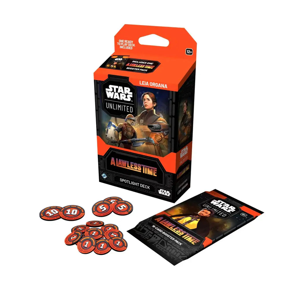 Star Wars: Unlimited - A Lawless Time - Spotlight Starter Deck - Leia Organa (EN) - Fantasy Flight Games - Card Games