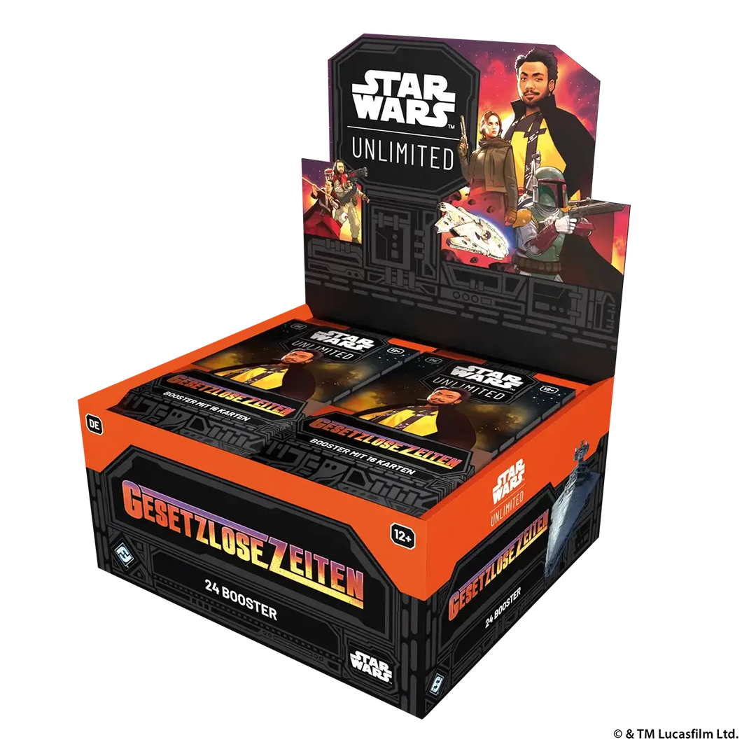 Star Wars: Unlimited - Gesetzlose Zeiten - Display (24 Booster) (DE) - Fantasy Flight Games - Card Games