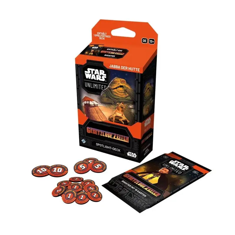 Star Wars: Unlimited - Gesetzlose Zeiten - Spotlight Starter Deck - Jabba der Hutte (DE) - Fantasy Flight Games - Card