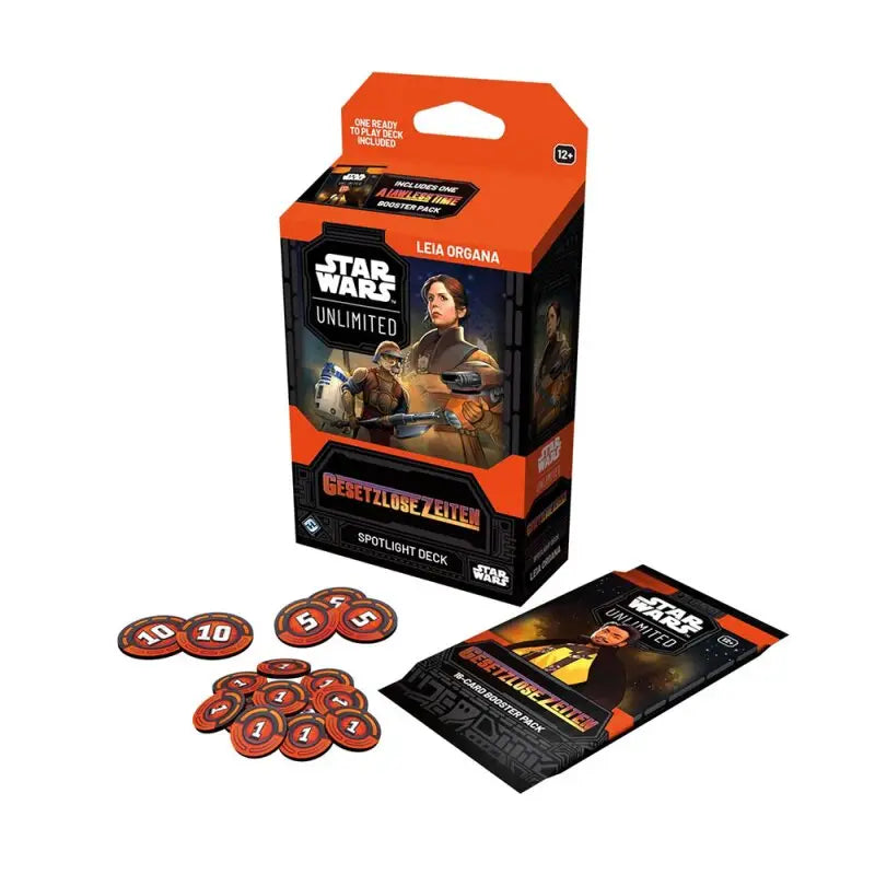 Star Wars: Unlimited - Gesetzlose Zeiten - Spotlight Starter Deck - Leia Organa (DE) - Fantasy Flight Games - Card Games