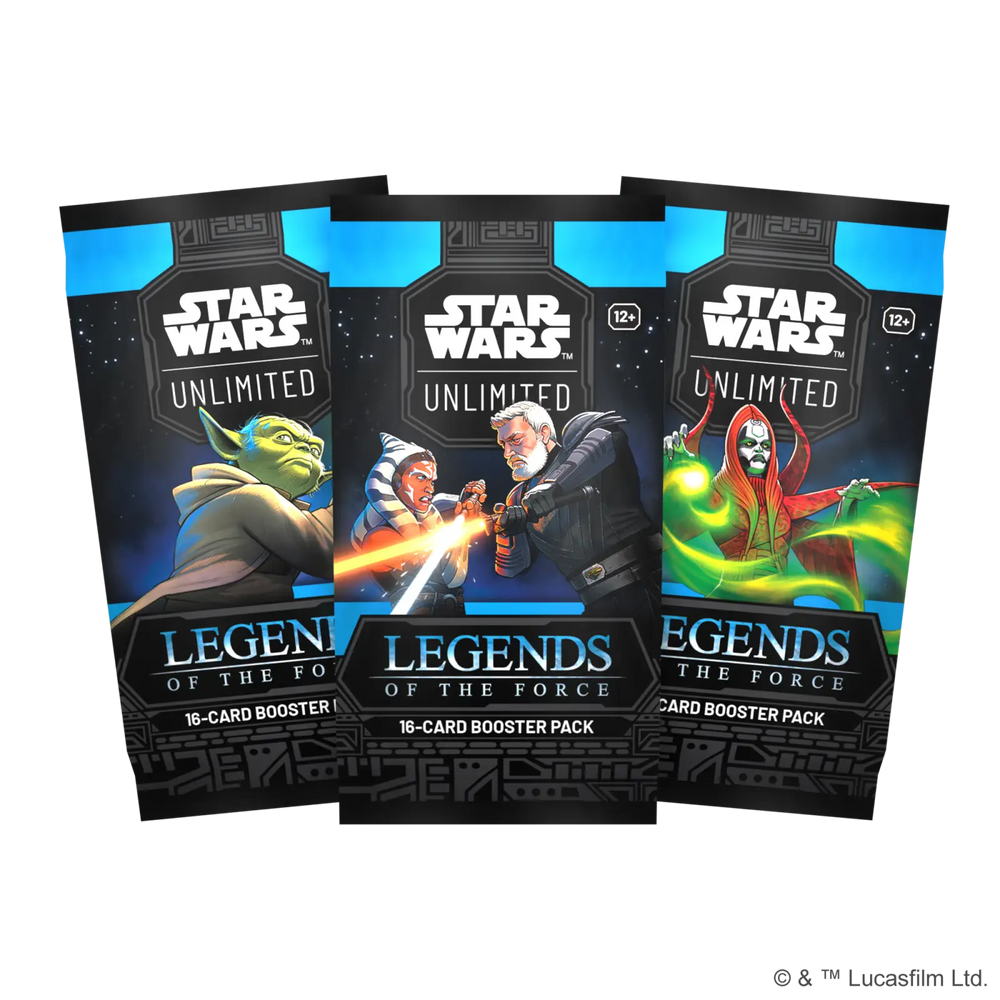Star Wars: Unlimited - Legends of the Force - Booster Display Case (6 Displays) (EN) - Fantasy Flight Games - Card Games
