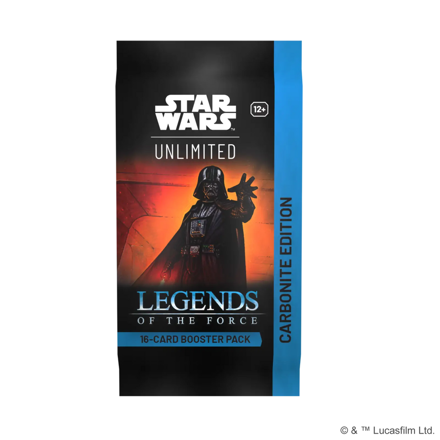 Star Wars: Unlimited - Legends of the Force - Carbonite Booster (EN) - Fantasy Flight Games - Card Games