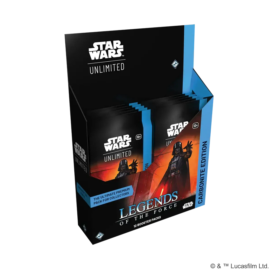 Star Wars: Unlimited - Legends of the Force - Carbonite Display (12 Booster) (EN) - Fantasy Flight Games - Card Games