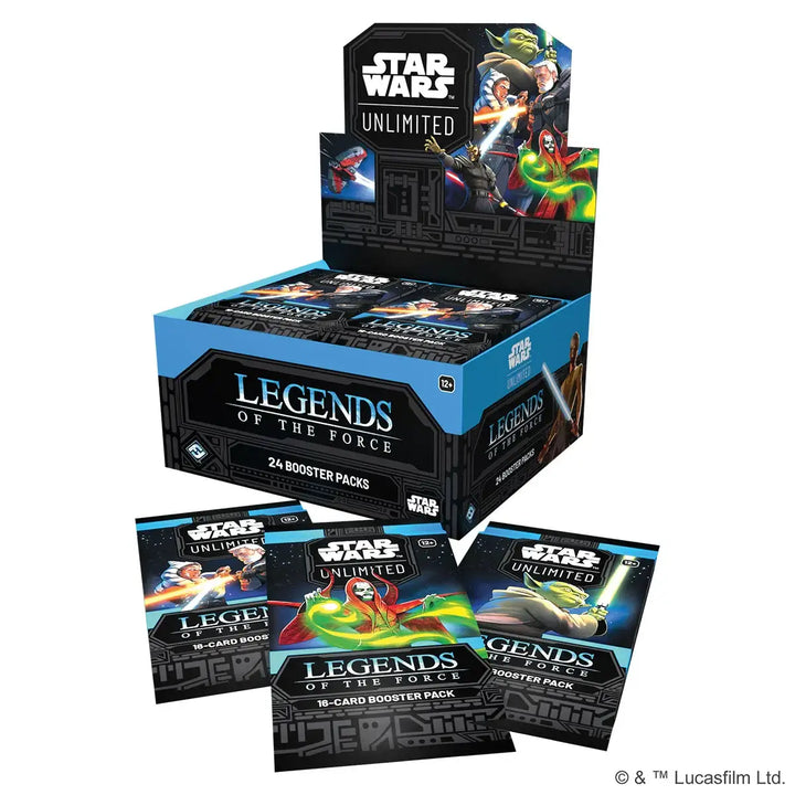 Star Wars: Unlimited - Legends of the Force - Display (24 Booster) (EN) - Fantasy Flight Games - Card Games