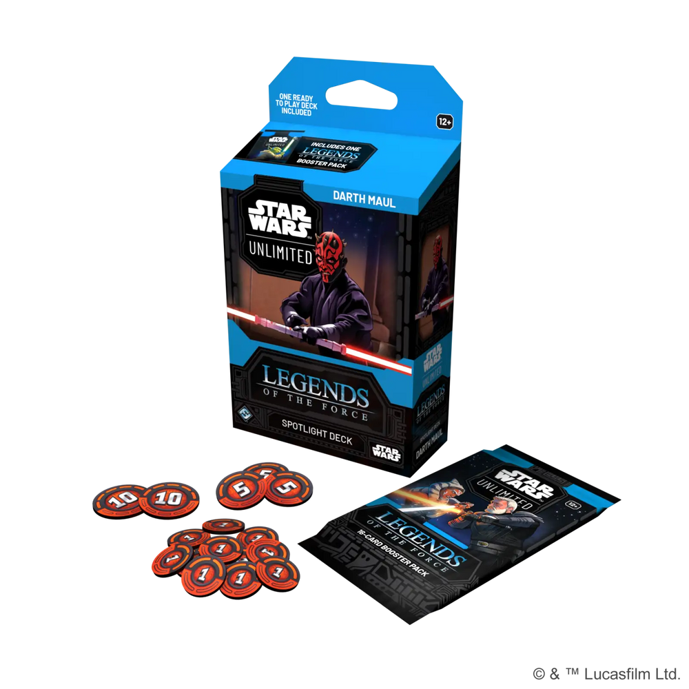 Star Wars: Unlimited - Legends of the Force - Spotlight Starter Deck - Darth Maul (EN) - Fantasy Flight Games - Card