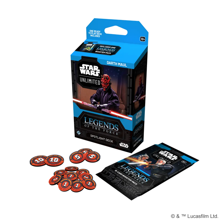 Star Wars: Unlimited - Legends of the Force - Spotlight Starter Deck - Darth Maul (EN) - Fantasy Flight Games - Card