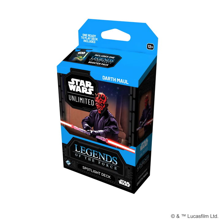 Star Wars: Unlimited - Legends of the Force - Spotlight Starter Deck - Darth Maul (EN) - Fantasy Flight Games - Card