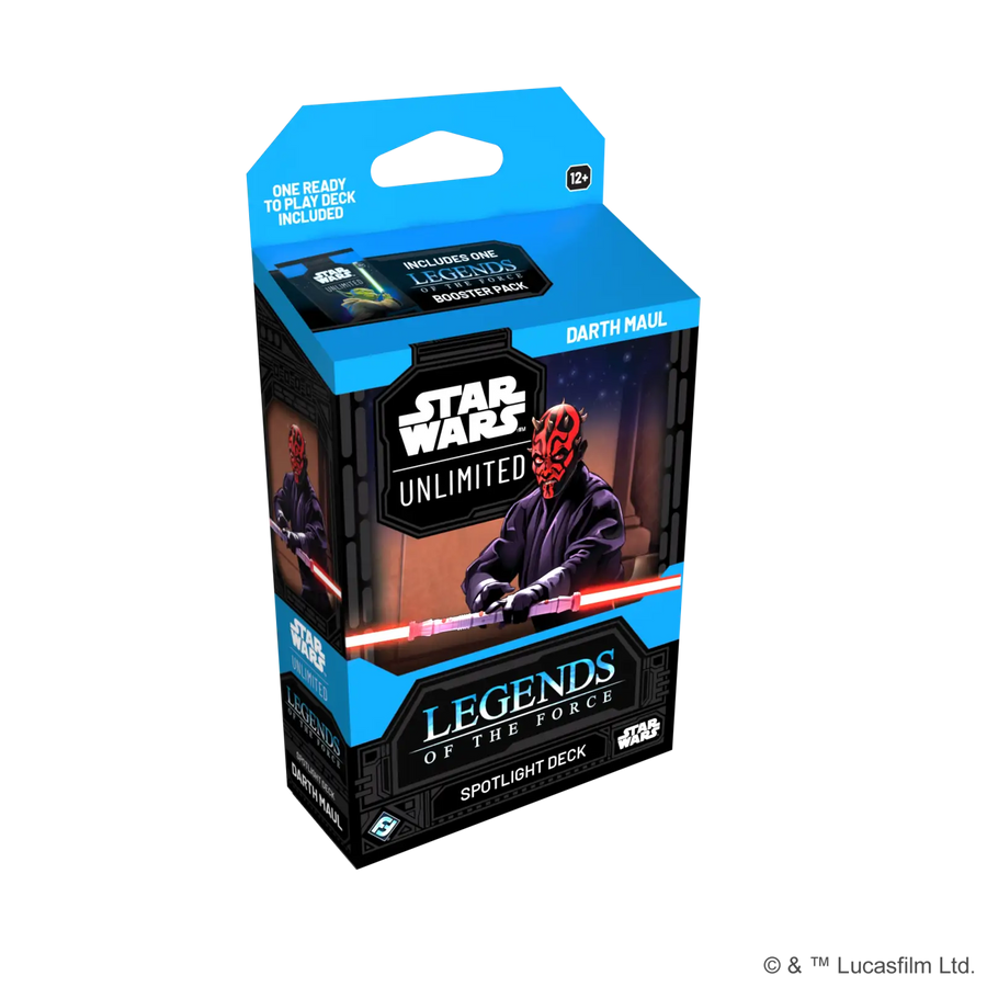 Star Wars: Unlimited - Legends of the Force - Spotlight Starter Deck - Darth Maul (EN) - Fantasy Flight Games - Card