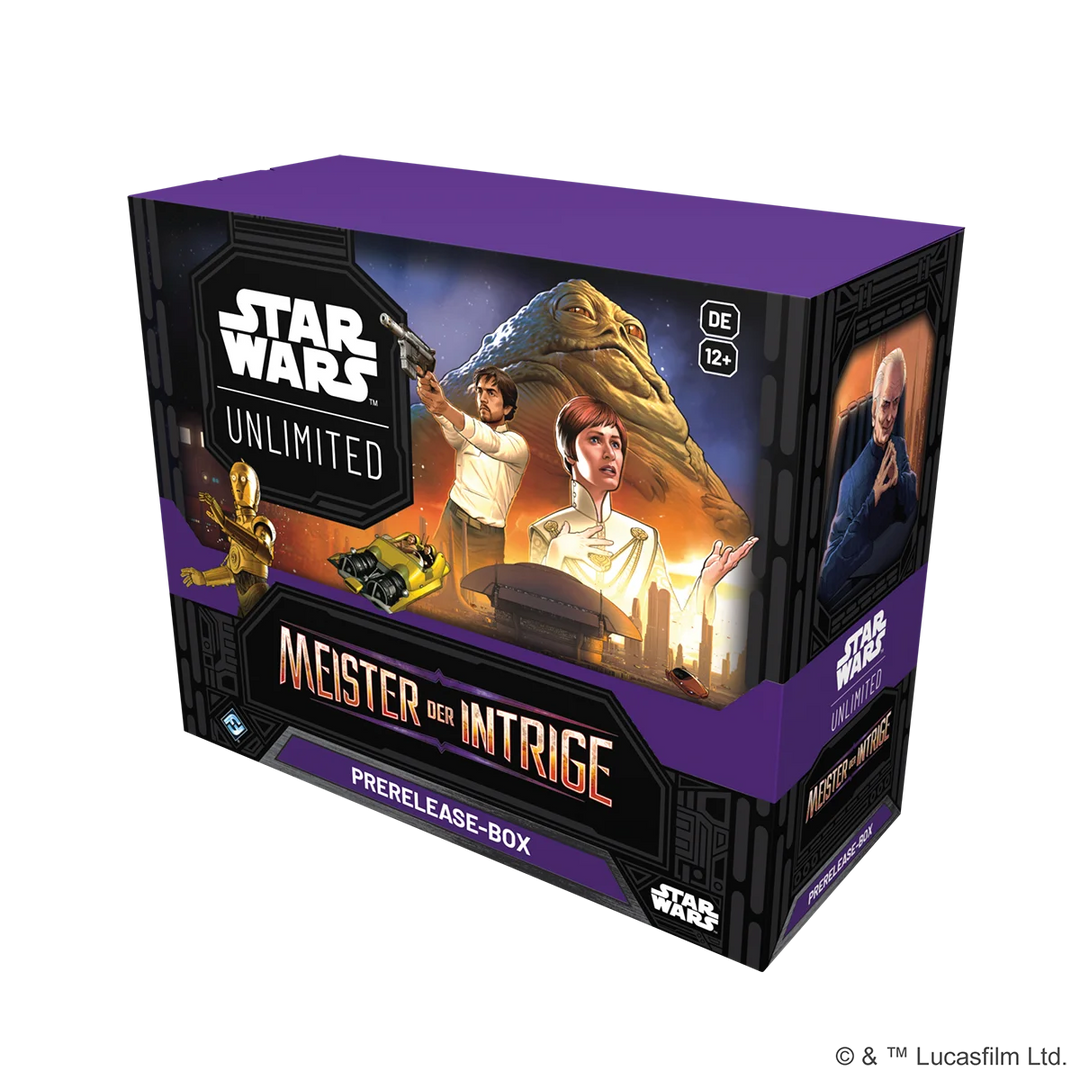 Star Wars: Unlimited - Meister der Intrige - Prerelease Box (DE)