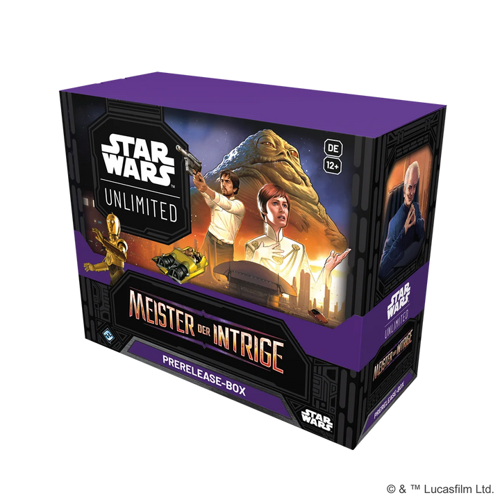 Star Wars: Unlimited - Meister der Intrige - Prerelease Box (DE)