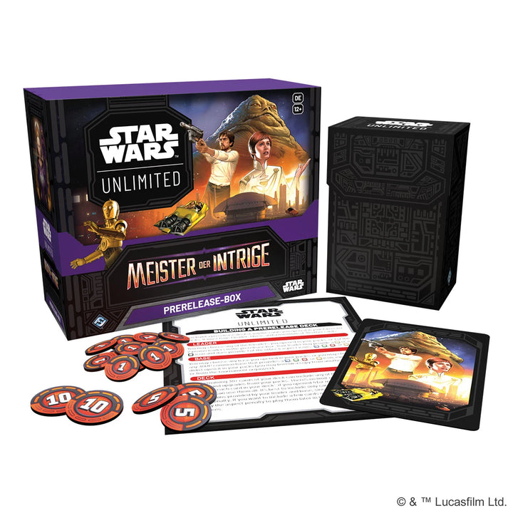Star Wars: Unlimited - Meister der Intrige - Prerelease Box (DE)