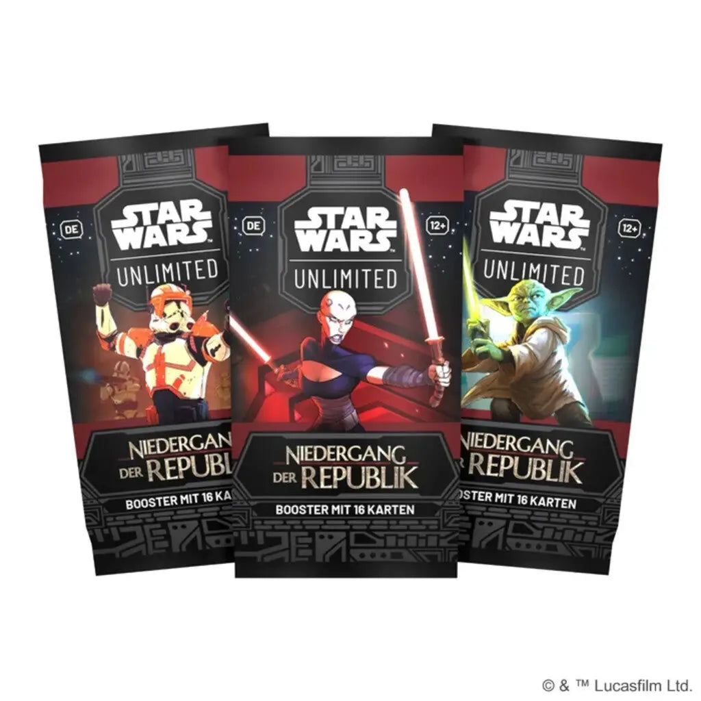 Star Wars: Unlimited - Niedergang der Republik - Booster (DE) - Fantasy Flight Games - Card Games