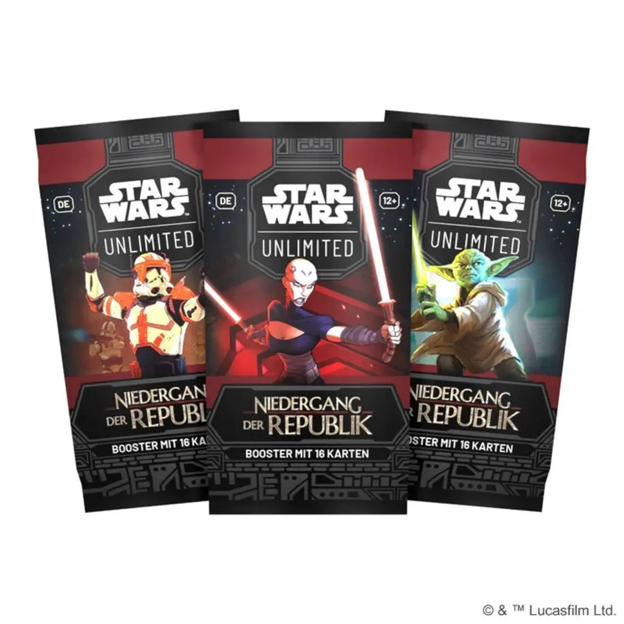 Star Wars: Unlimited - Niedergang der Republik - Booster (DE) - Fantasy Flight Games - Card Games