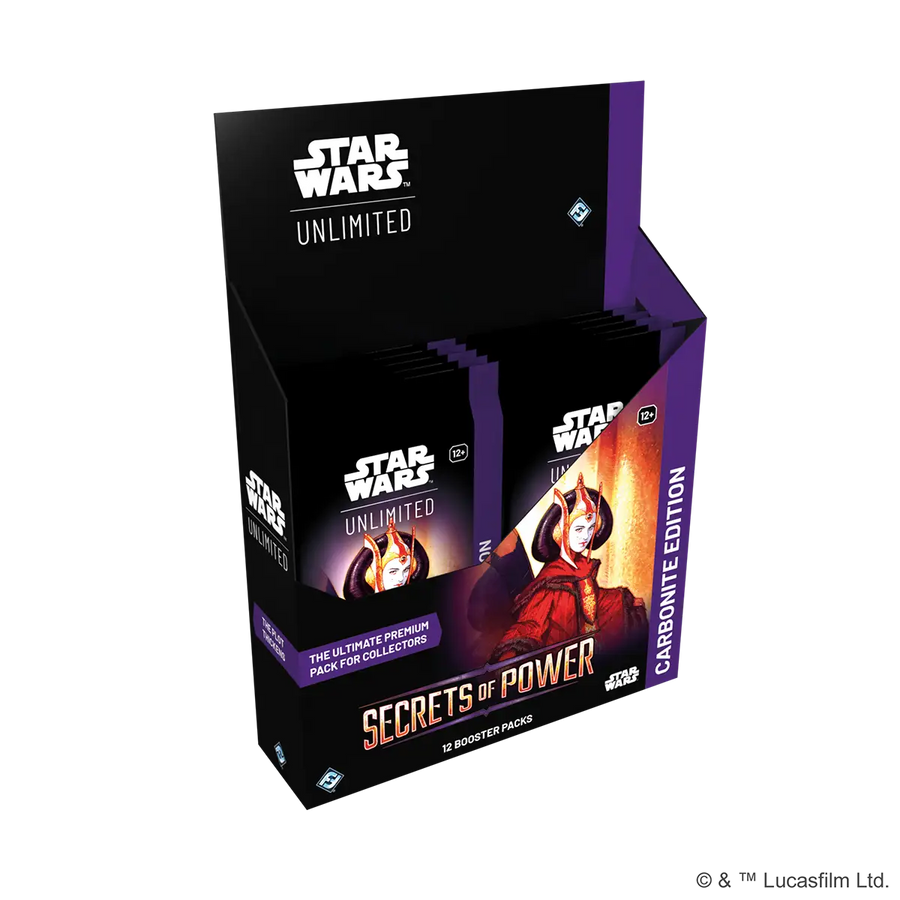 Star Wars: Unlimited - Secrets of Power - Carbonite Display (12 Booster) (EN) - Fantasy Flight Games - Card Games