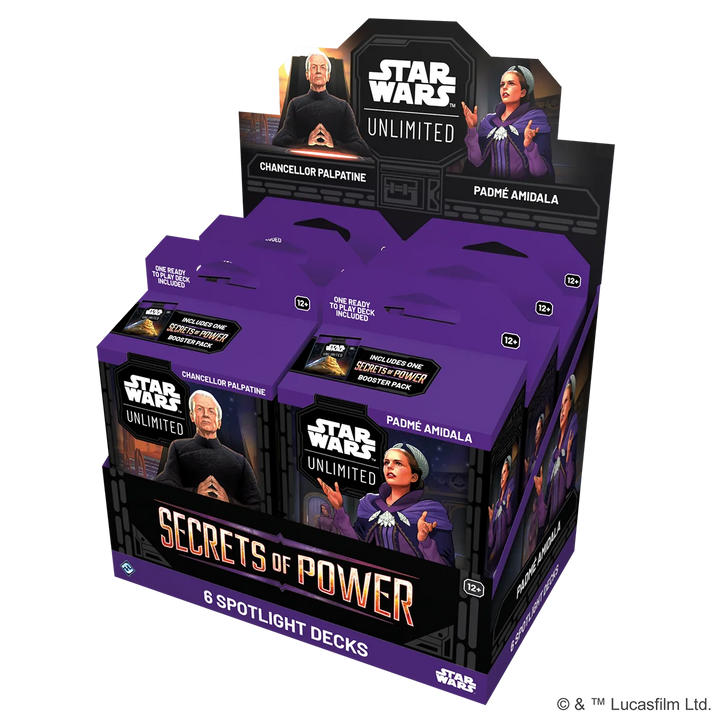 Star Wars: Unlimited - Secrets of Power - Spotlight Starter Deck - Chancellor Palpatine (EN)