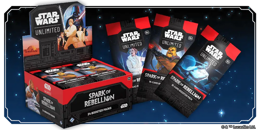 Star Wars: Unlimited - Spark of Rebellion - Booster (EN) - Fantasy Flight Games - Card Games