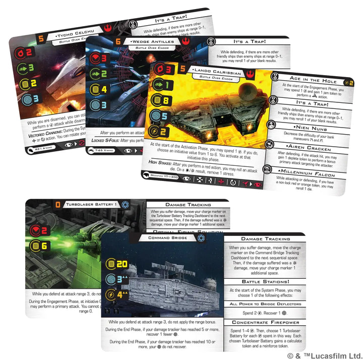 Star Wars X-Wing: Second Edition - Battle over Endor (EN) - Fantasy Flight Games - Miniature Games